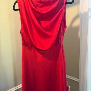 ASOS Vibrant Red Backless Dress